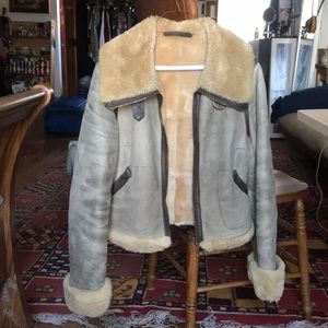Sheepskin jacket